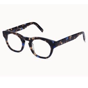 Warby Parker Eyeglass Frames Kimball W173 Tanzanite Tortoise 49-25-145 incl CASE